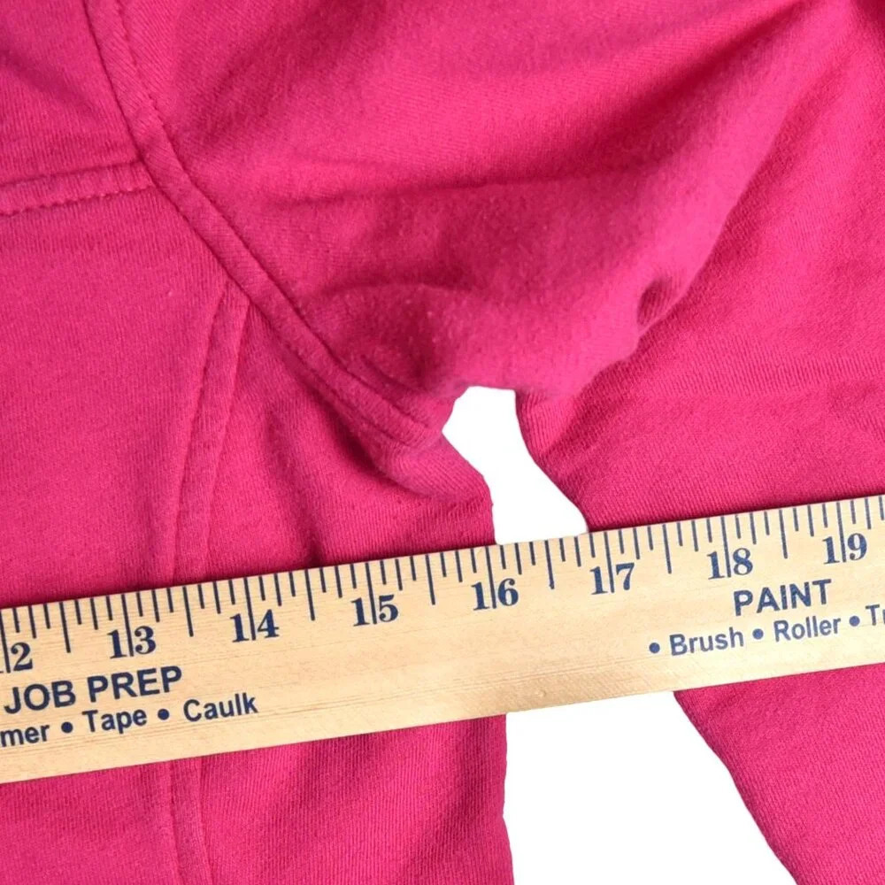 Vineyard Vines || Vivid Pink Stripes Quarter Zip Performance Sweater XS - Picture 5 of 7